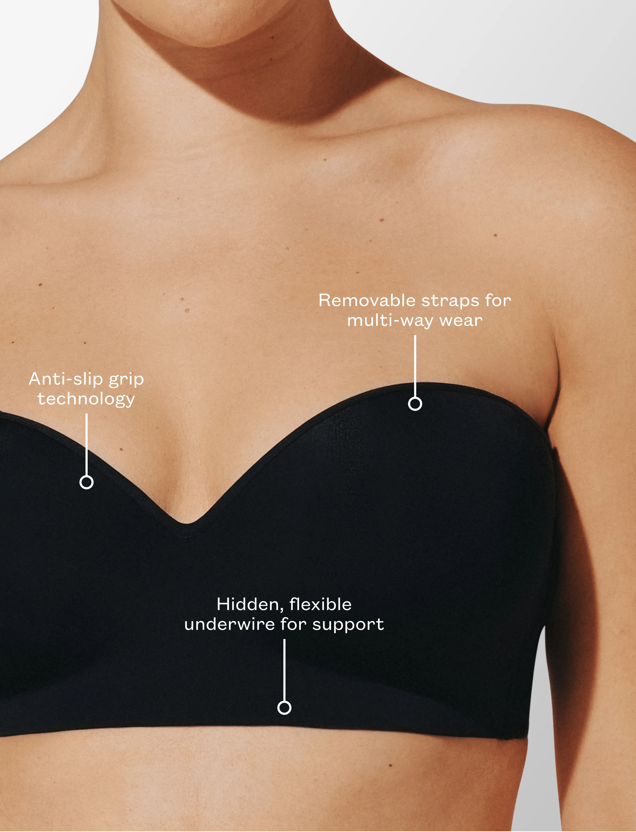 24/7® Classic Always Up Strapless Bra - Image 5