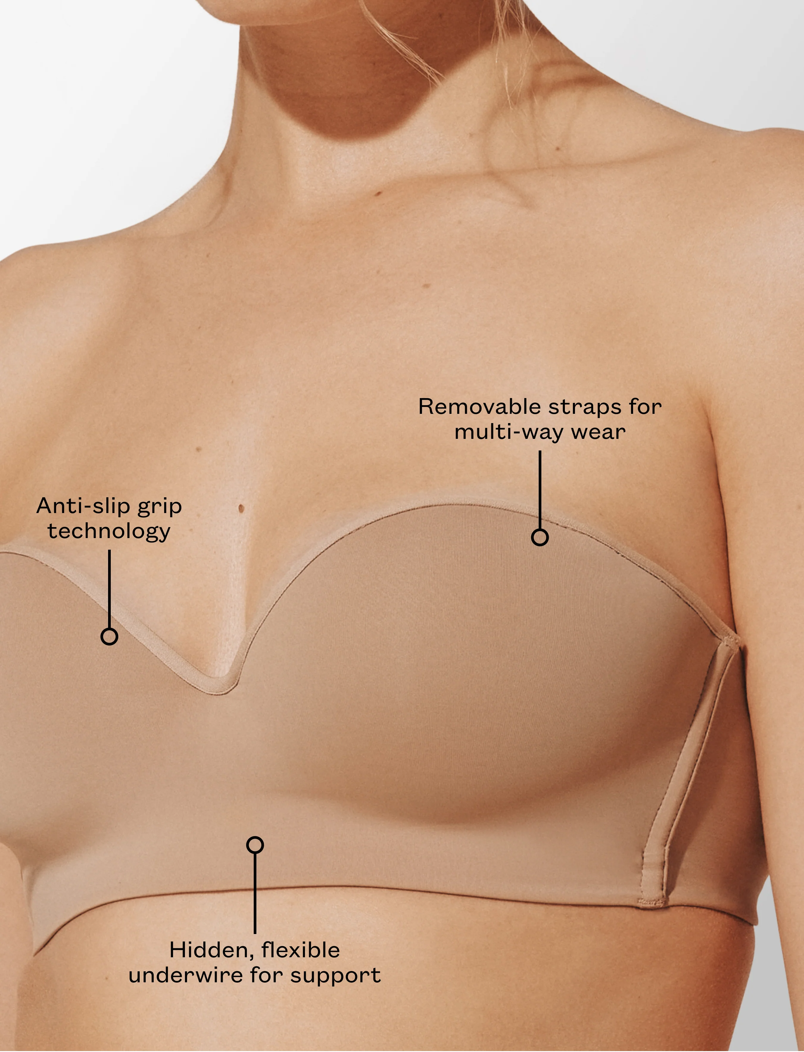24/7® Classic Always Up Strapless Bra - Image 6