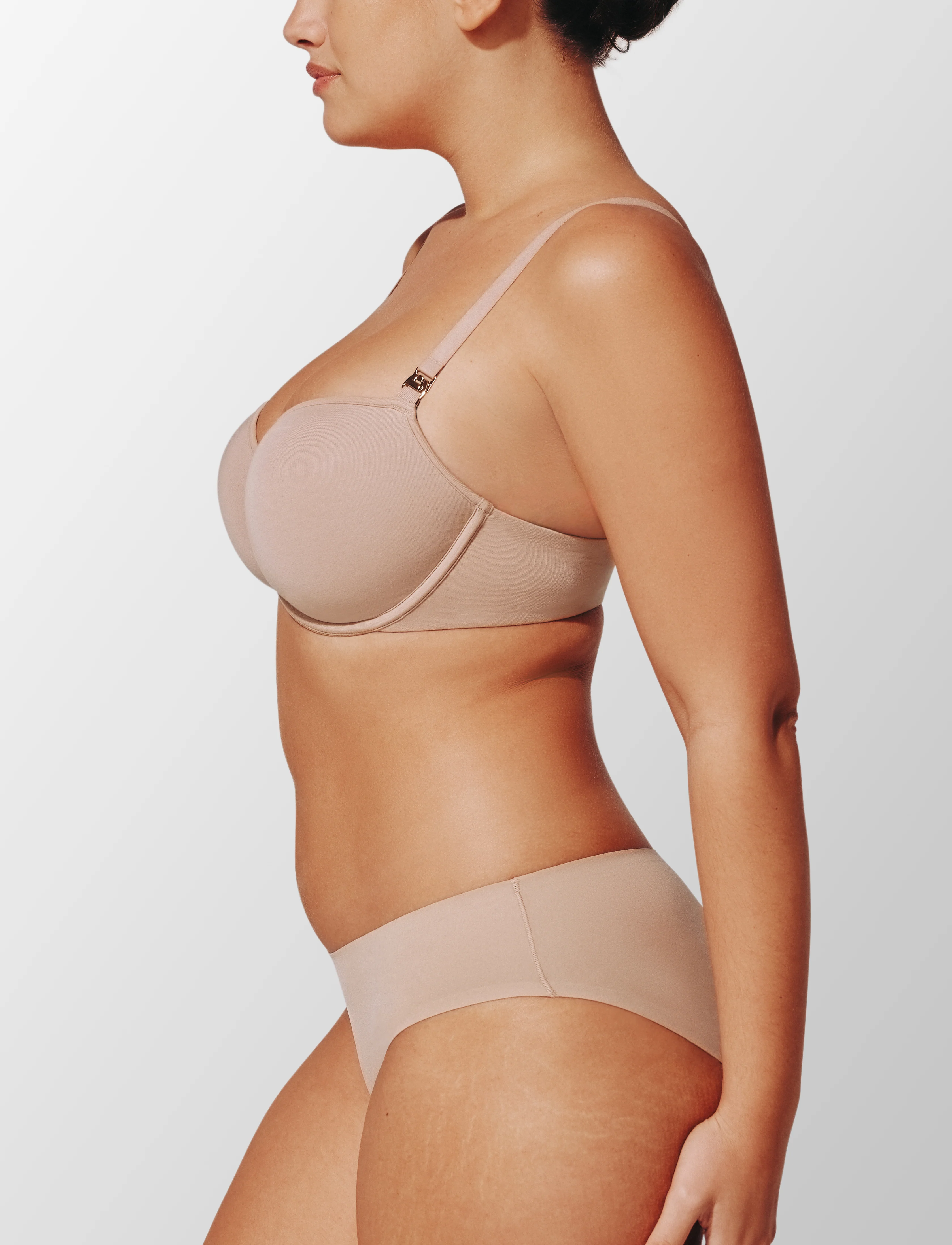 Cotton Underwire Nursing Bra - Image 3