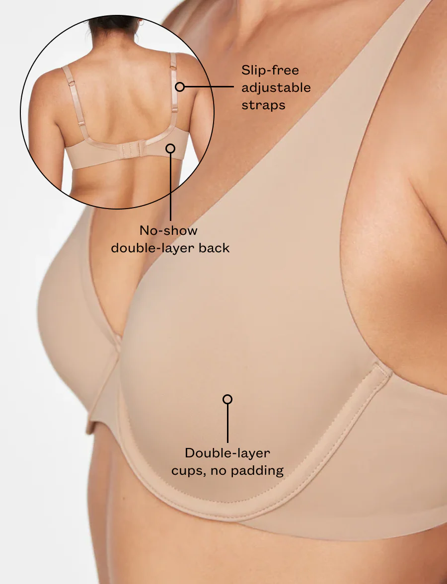 24/7® Classic Second Skin Unlined Bra - Image 6