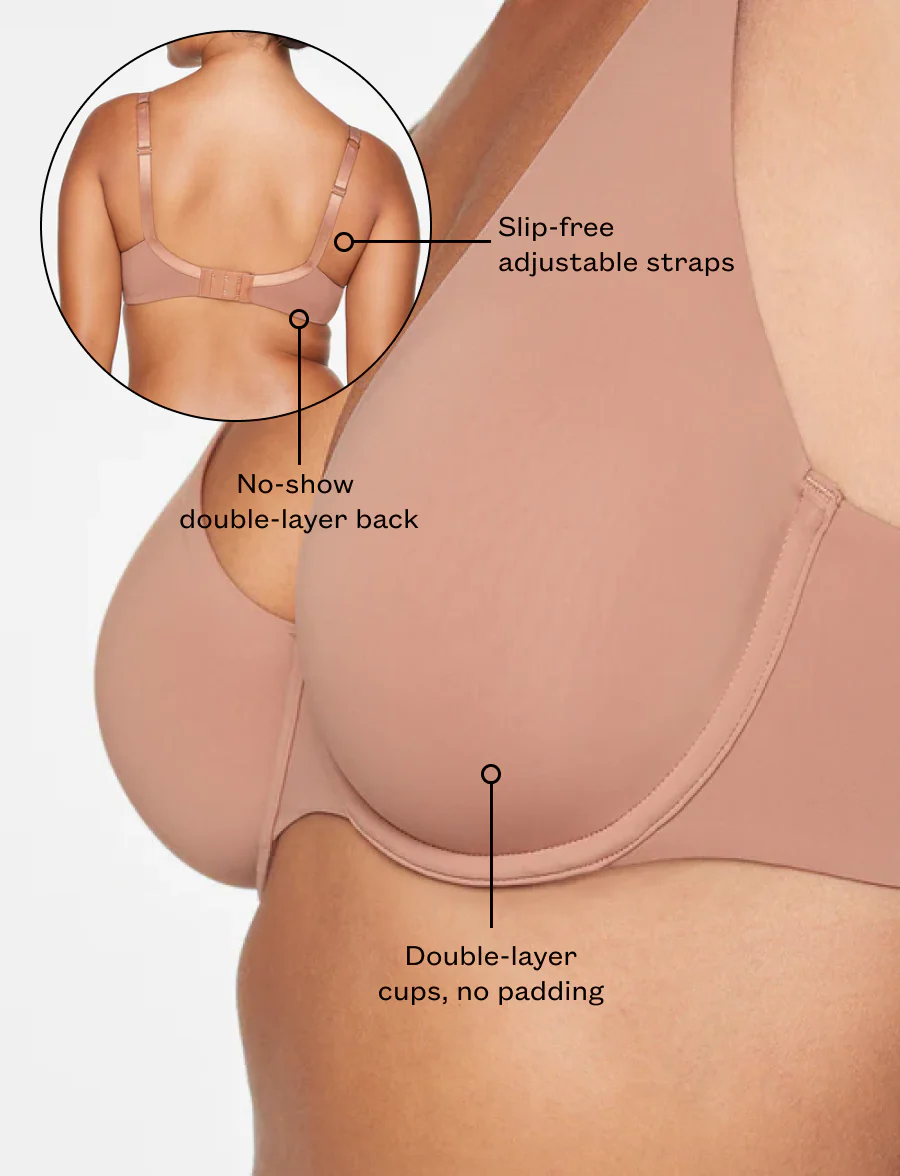 24/7® Classic Second Skin Unlined Bra - Image 6