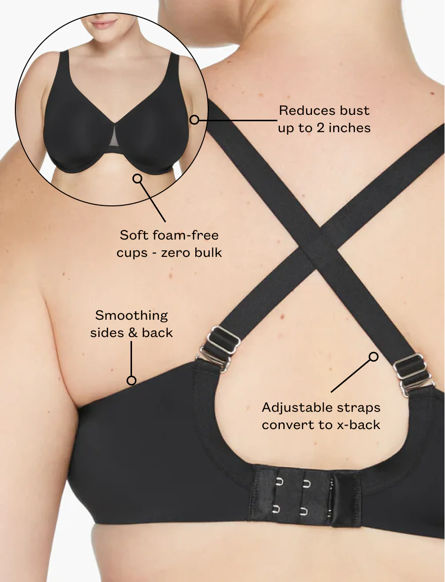 24/7® Classic Unlined Minimizer Bra - Image 6