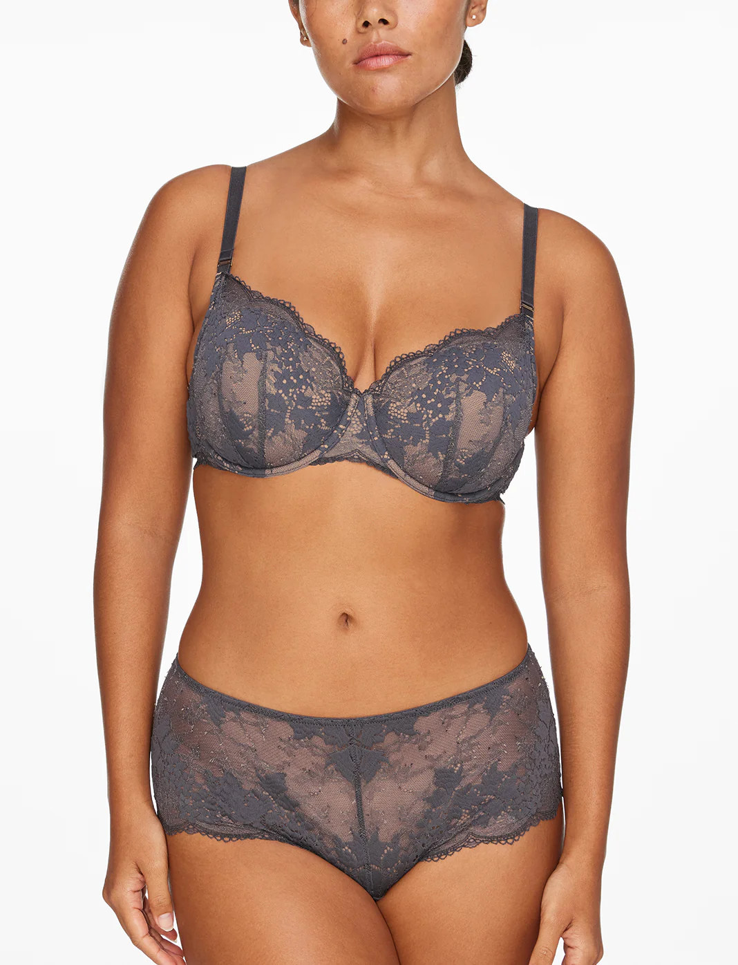 All Day Lace T-Shirt Bra + Cheeky Set - Image 2