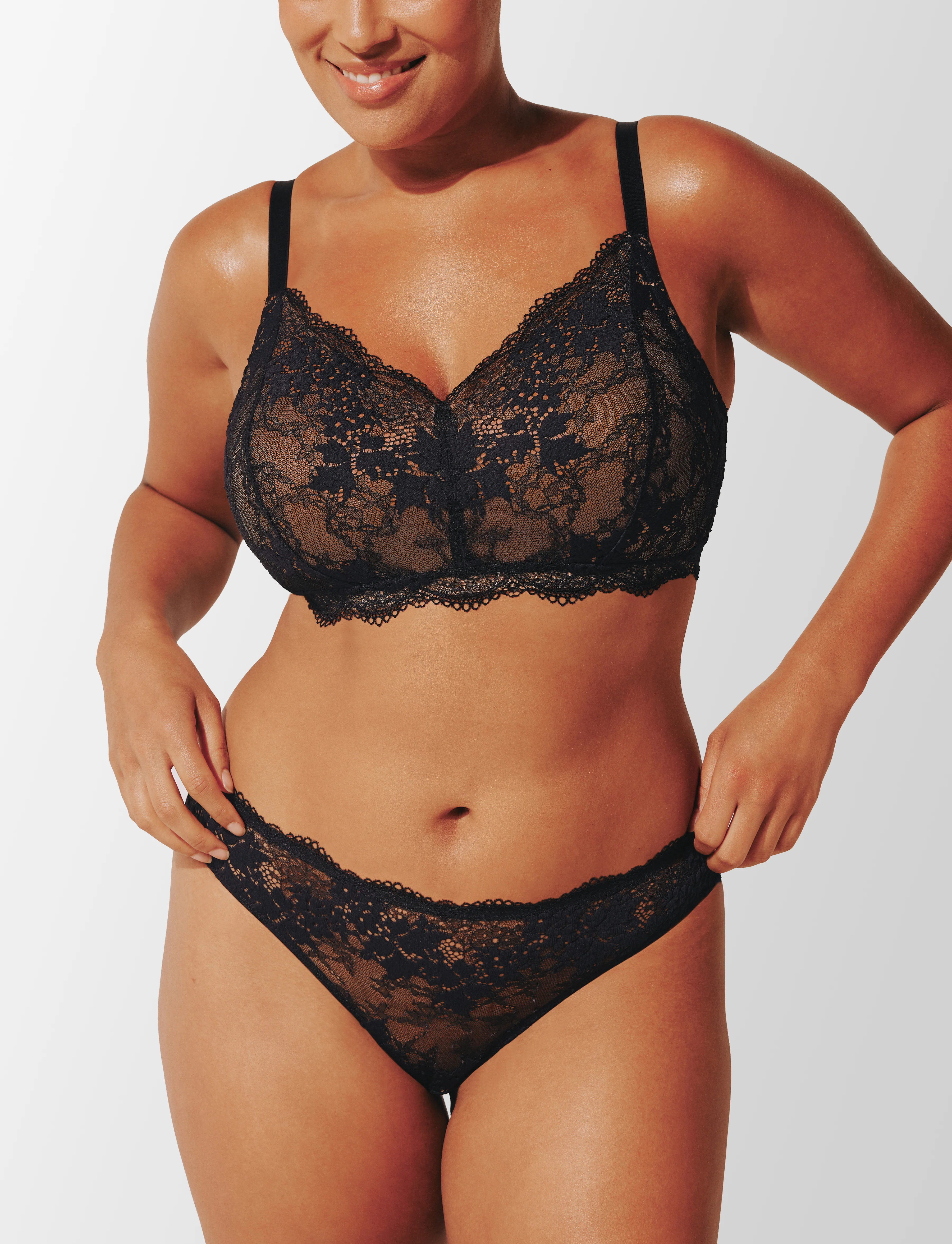 All Day Lace Wireless Bra - Image 2