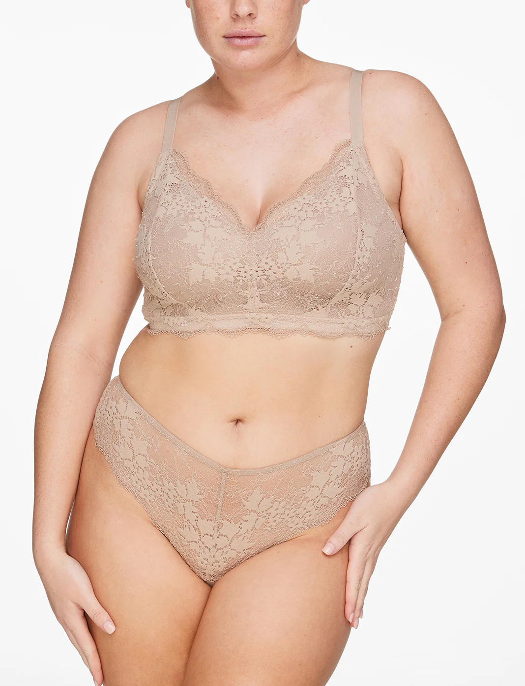 All Day Lace Wireless Bra - Image 6