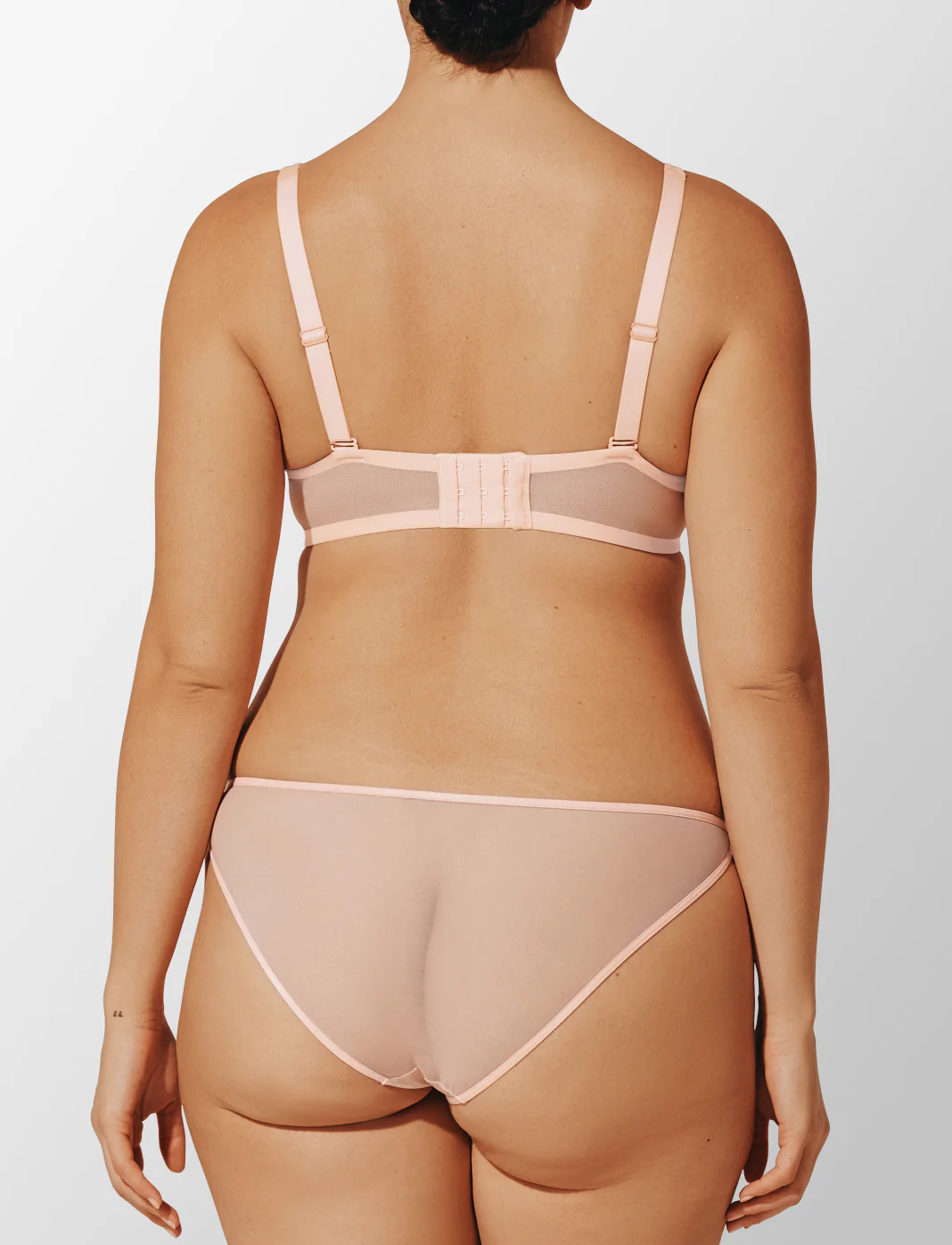 Bare Mesh Unlined Bra - Image 4