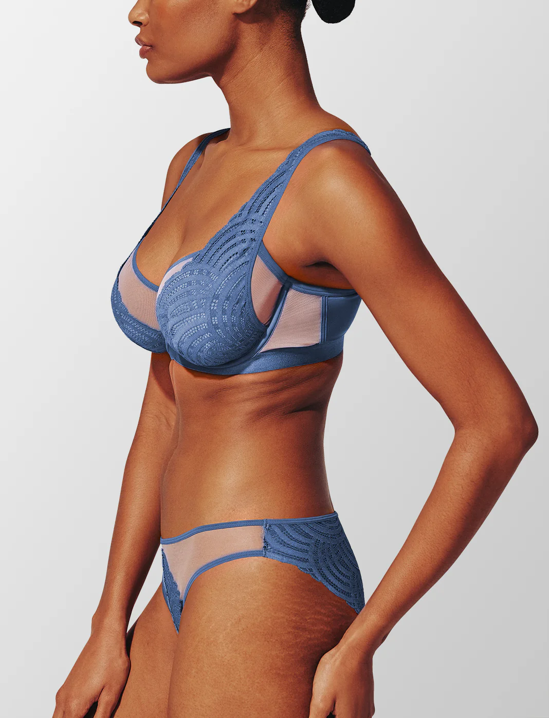 Deco Lace Unlined Bra - Image 3