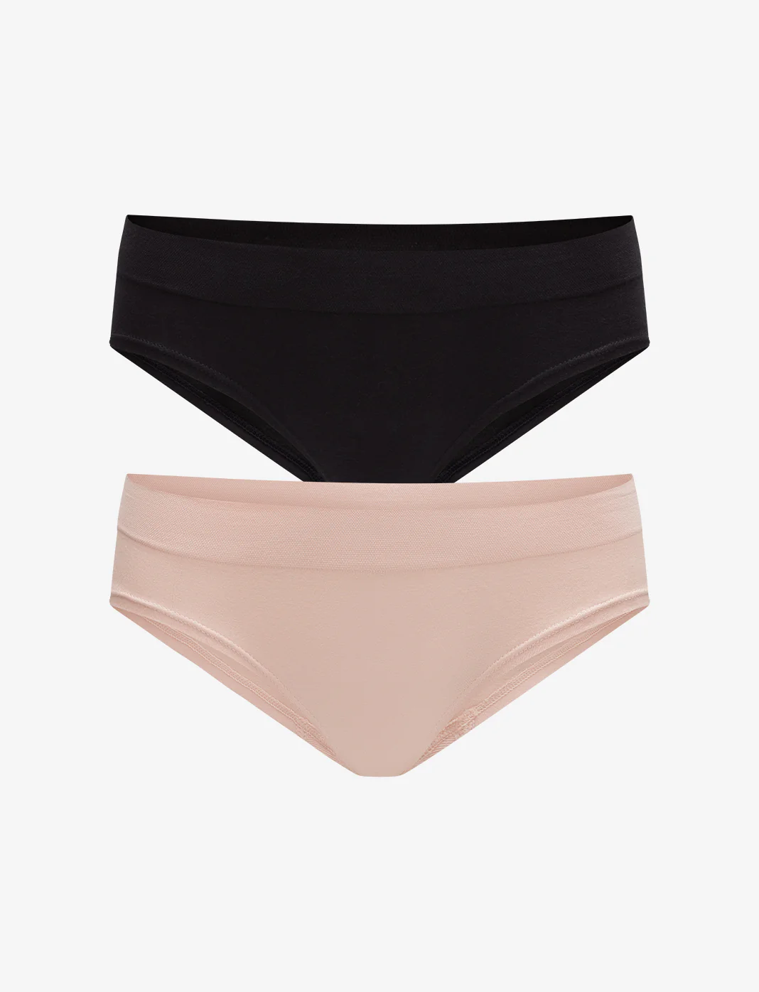 Seamless Stretch Cotton Hipster - 2 Pack