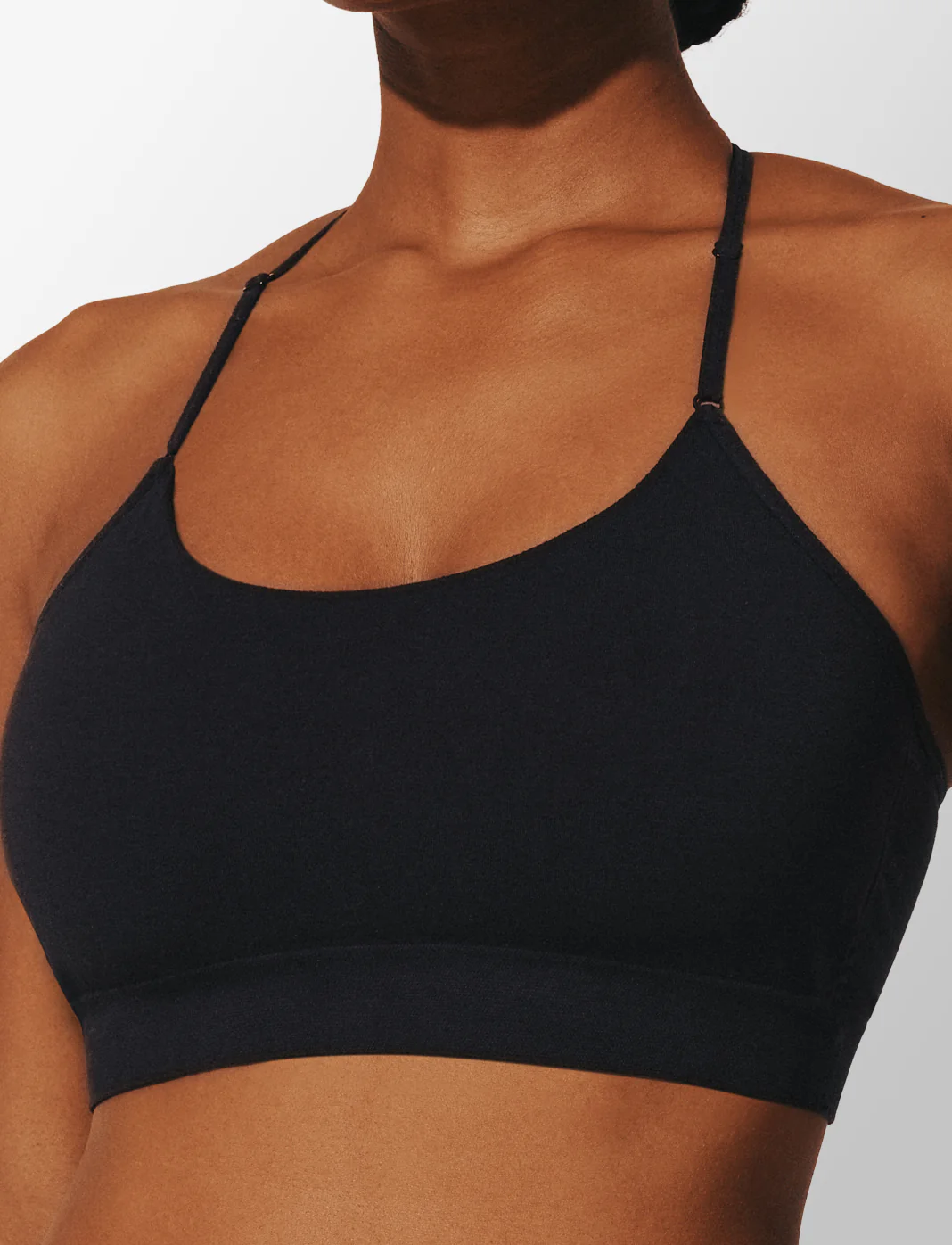 Seamless Stretch Cotton Wireless Bralette - Image 5