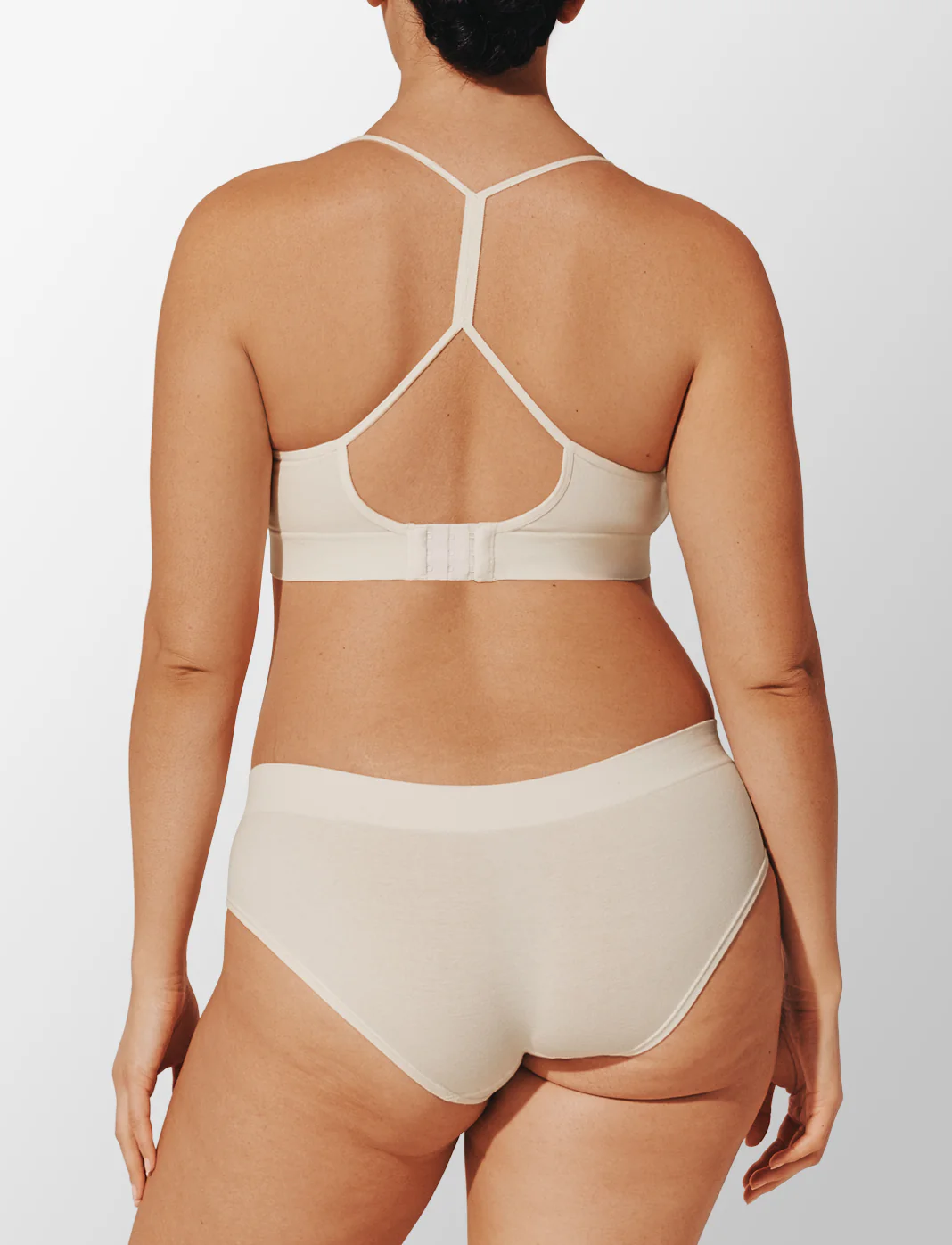 Seamless Stretch Cotton Wireless Bralette - Image 4