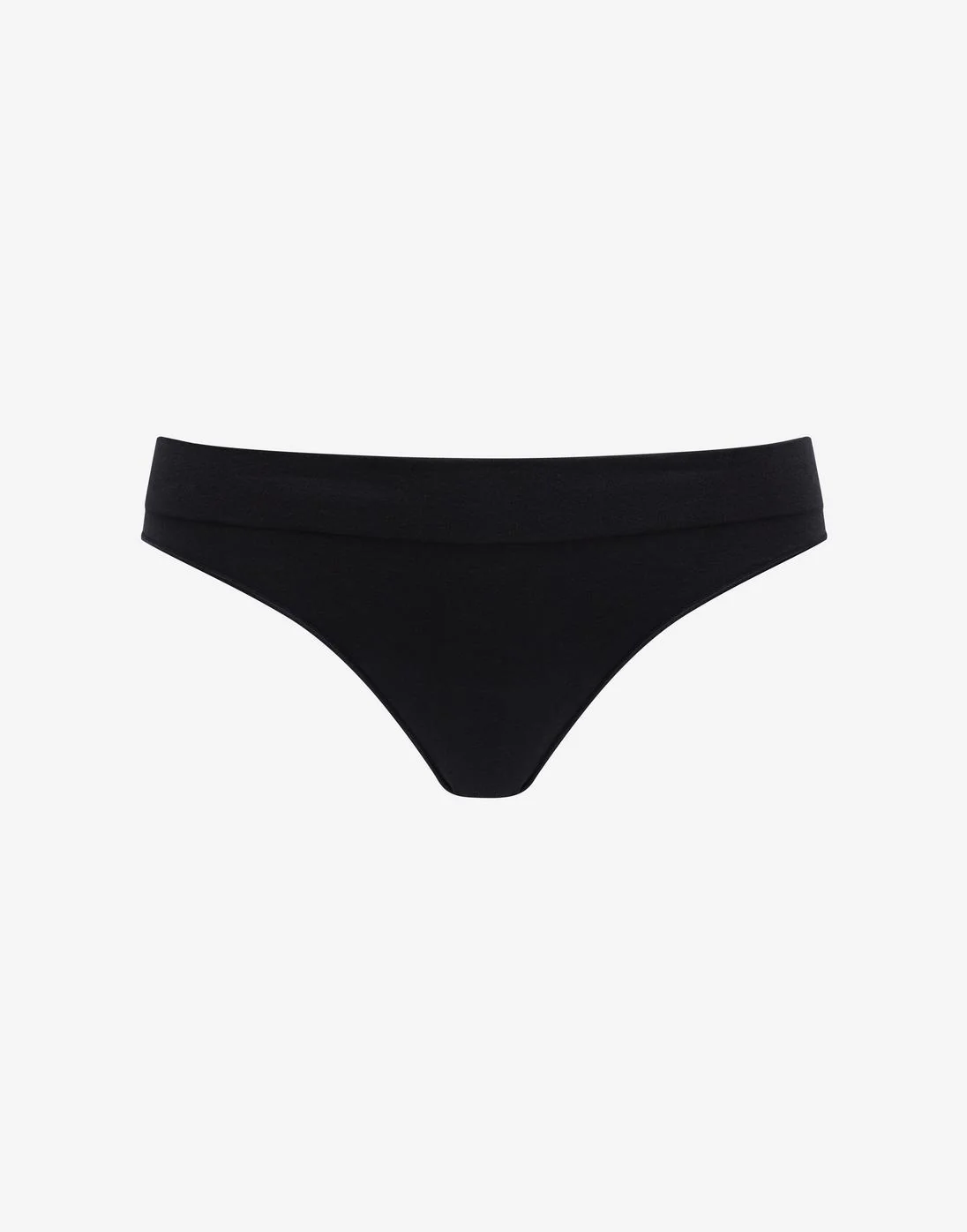 Seamless Stretch Cotton Thong - Image 3