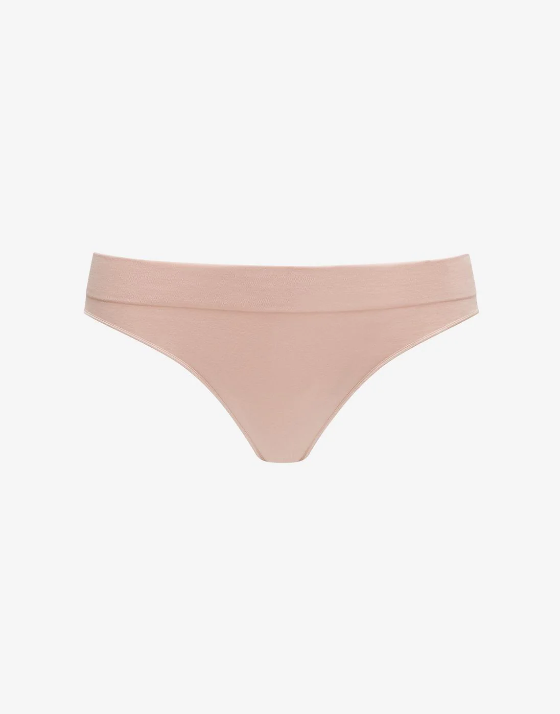 Seamless Stretch Cotton Thong - Image 3