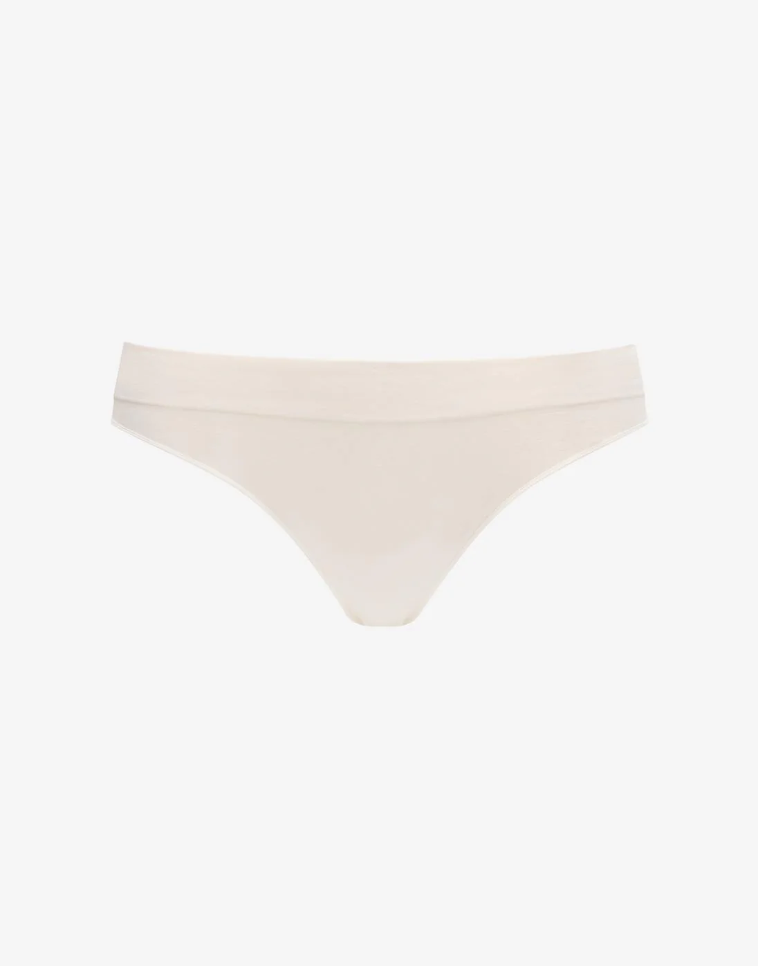 Seamless Stretch Cotton Thong - Image 3