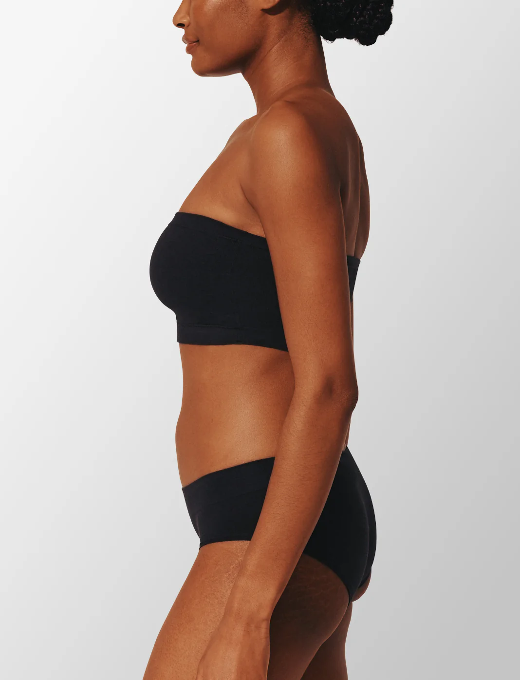 Seamless Stretch Cotton Wireless Bandeau - Image 3