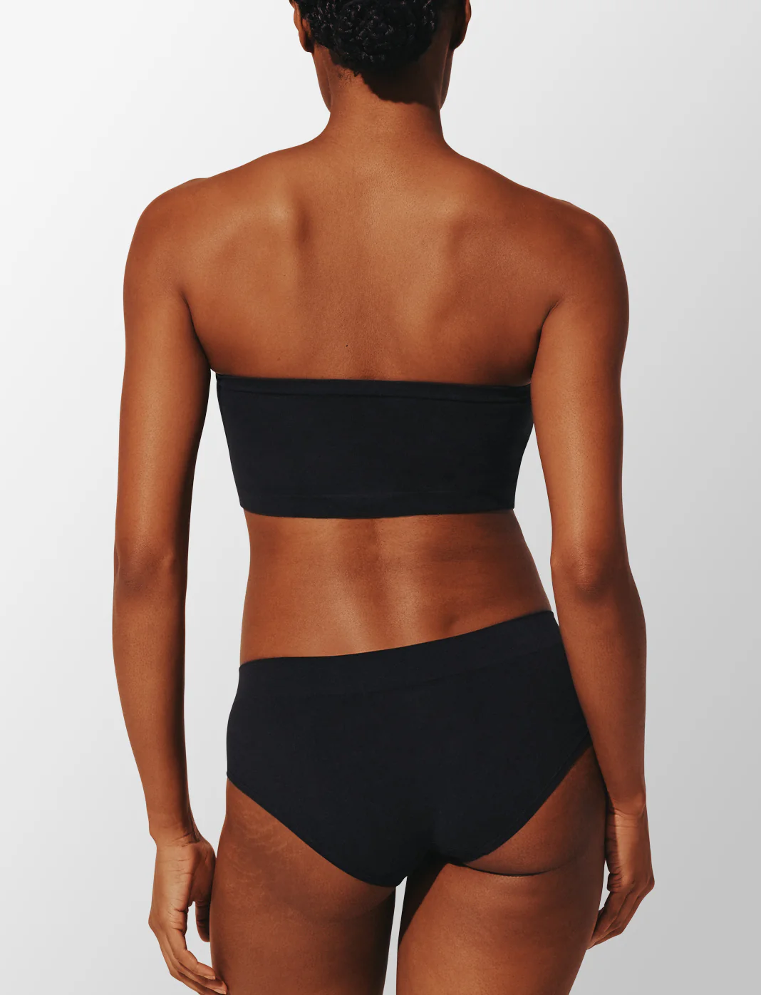 Seamless Stretch Cotton Wireless Bandeau - Image 4