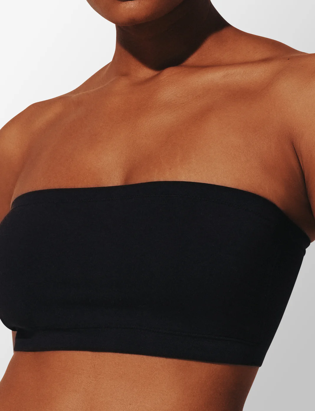 Seamless Stretch Cotton Wireless Bandeau - Image 5