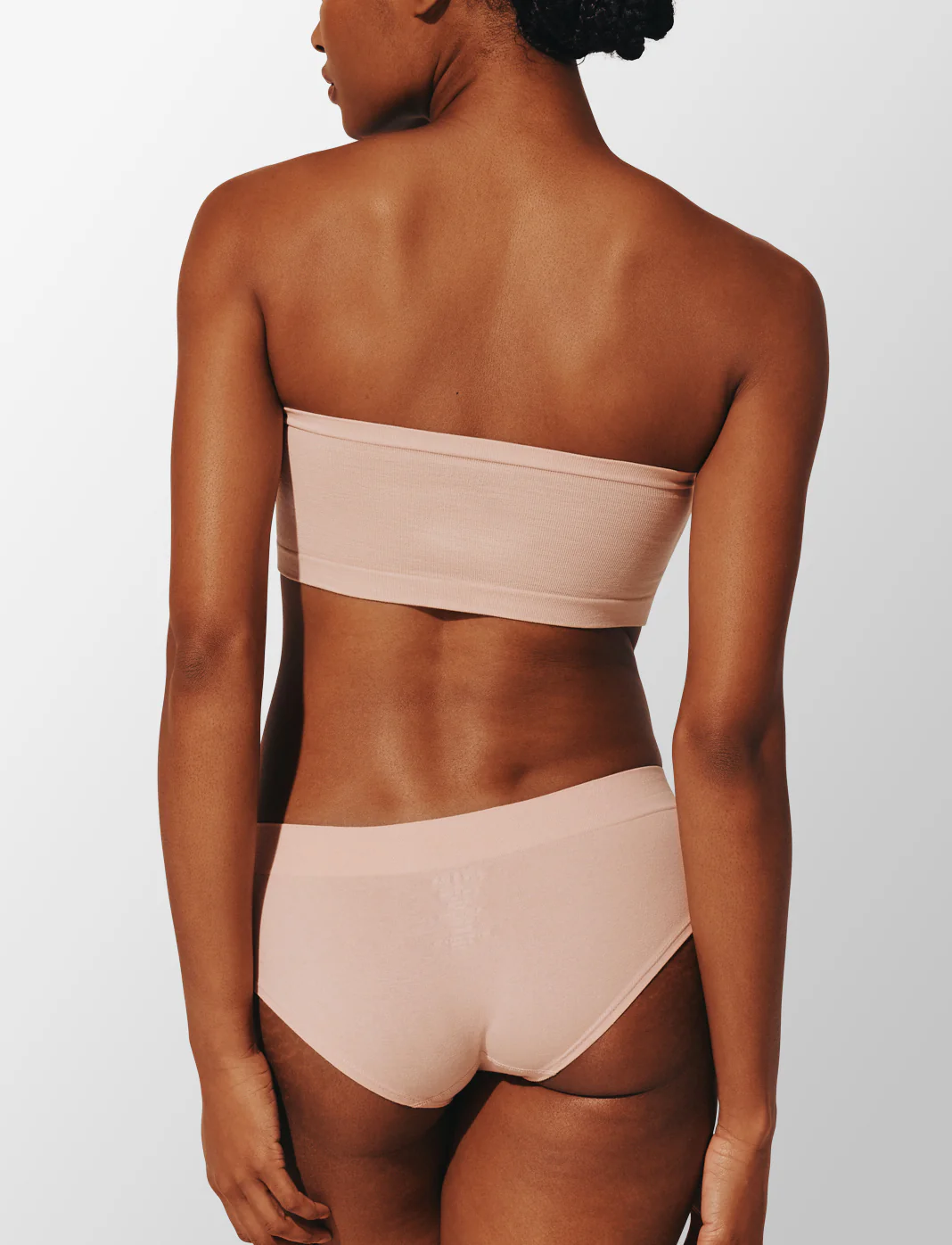 Seamless Stretch Cotton Wireless Bandeau - Image 4
