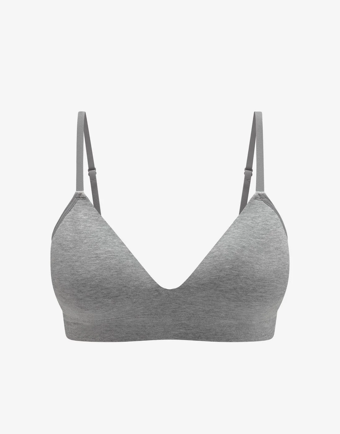 Seamless Stretch Cotton Wireless Bra