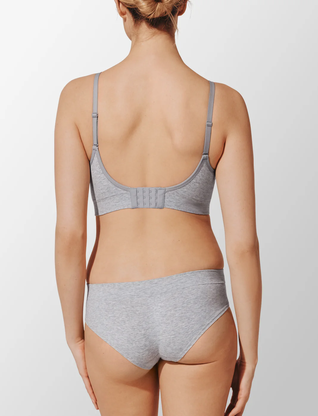 Seamless Stretch Cotton Wireless Bra - Image 4