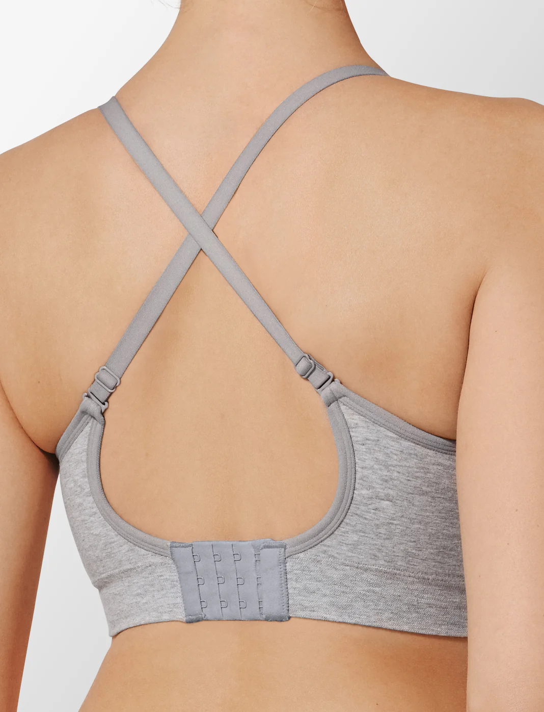 Seamless Stretch Cotton Wireless Bra - Image 5