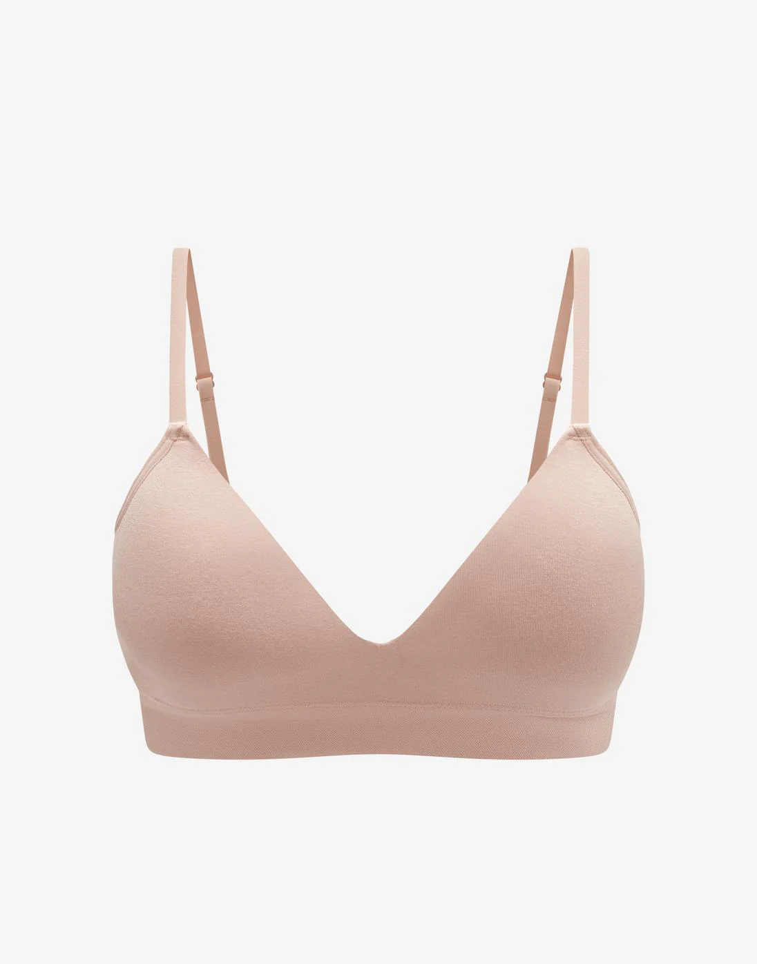 Seamless Stretch Cotton Wireless Bra