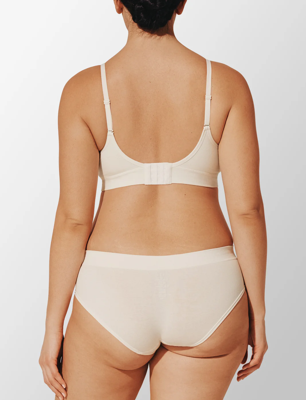 Seamless Stretch Cotton Wireless Bra - Image 4