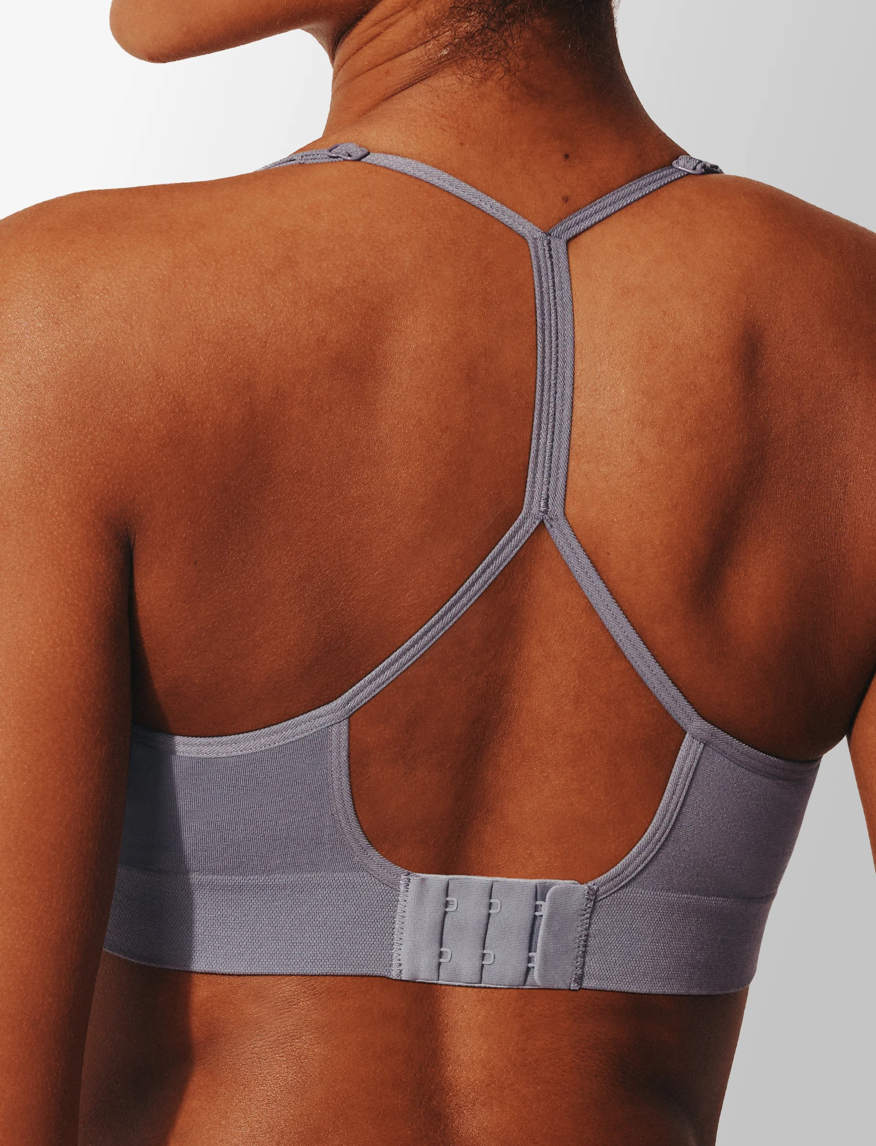 Seamless Stretch Cotton Wireless Bralette - Image 5