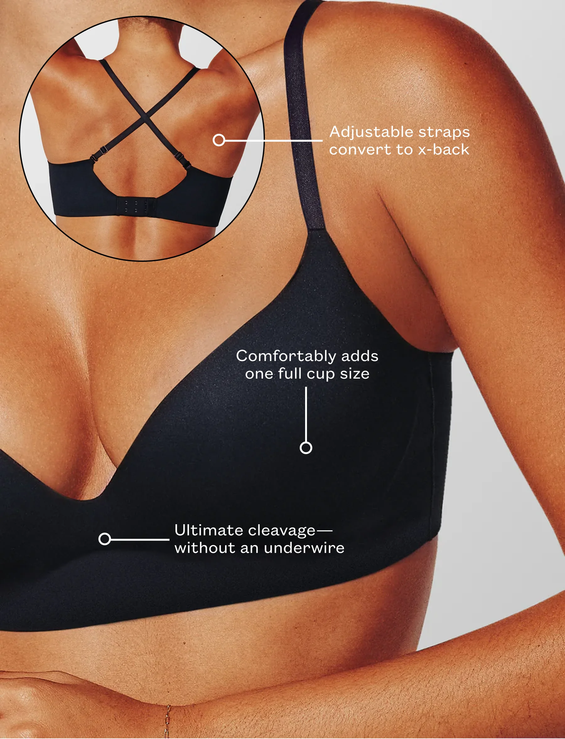 Zero Edge™ Wireless Push-Up Bra - Image 6
